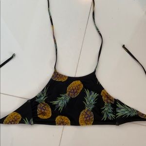 Pineapple Bikini top or crop top